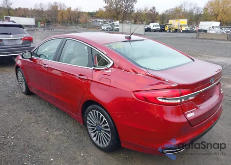 2017 Ford Fusion Se из США, поврежденный, VIN 3FA6P0H93HR390487